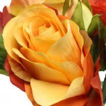 položky Kytica oranžových ruží Ø17cm L25cm