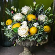 položky Konár ruže krém/rosè 100cm