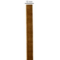 Článok Dekoratívna zamatová stuha, úzka, šírka 10 mm, dĺžka 20 m, na kotúči