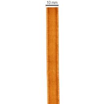 Článok Dekoračná zamatová stuha na zdobenie, na kotúči, šírka 10 mm, dĺžka 20 m