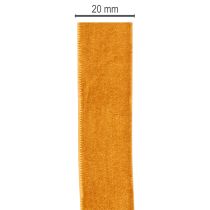 Článok Zamatová stuha, ozdobná stuha na tvorenie a balenie, 20 mm, 10 m