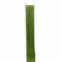 položky Zamatová stuha zelená 15mm 7m