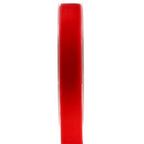 položky Zamatová stuha červená 20mm 10m