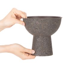 položky Okrúhla miska na rastliny s dnom, 18 cm