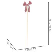 Článok Dekoratívne mašle na kvety 32 cm 12 ks