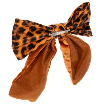 Článok Dekoratívna mašľa s leopardím vzorom s potlačou zvieratiek 20 cm 3 ks