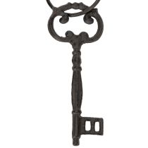 položky Dekoratívny krúžok na kľúče, starožitný dizajn kľúčov, ako nostalgický doplnok do domácnosti, 27 cm