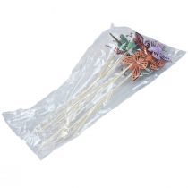 položky Jarná dekorácia kvetinové zátky drevená dekorácia motýle 6×8cm 10ks