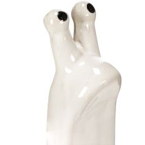 položky Keramická dekoratívna figúrka slimáka pre štýlové bývanie a očarujúce stolové dekorácie, 16 cm
