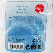 položky Snehová dekorácia posypová dekorácia zimné snehové vločky biele 2,5l