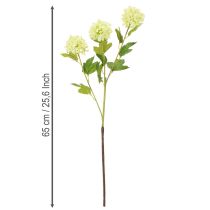 položky Umelý zelený krík snehovej gule, 65 cm, 2 kusy