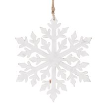 Článok Veľká ozdobná snehová vločka, závesná dekorácia, 30 cm