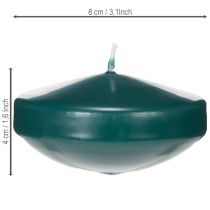 položky Plávajúca sviečka na slávnostné príležitosti a atmosférickú dekoráciu, 8 cm, 8 kusov