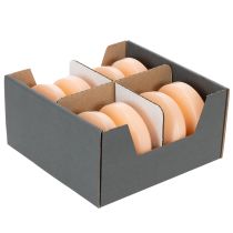 položky Plávajúca sviečka, praktické použitie v dekoratívnych jazierkach a vodných nádržiach, 8 cm, 8 kusov