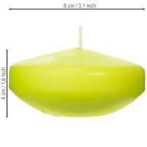 položky Plávajúca sviečka, všestranné možnosti dekorácie pre elegantné stolové dekorácie a udalosti, 8 cm, 8 kusov