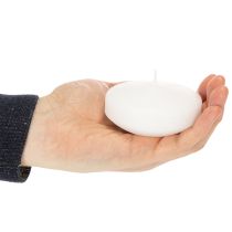 položky Plávajúca sviečka na romantické večery alebo slávnostnú dekoráciu, vhodná aj na vonkajšie použitie. 8 cm, 8 výšok, 8 ks