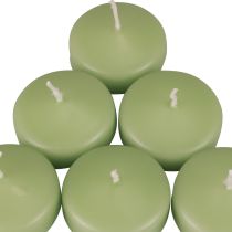 položky Plávajúce sviečky zelené Wenzel sviečky jemne zelené 30×50mm 8ks
