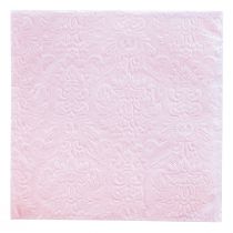 položky Obrúsky Ružové jarné ozdoby razené 33x33cm 15ks