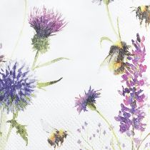 položky Obrúsky letné čmeliaky včielky dekorácia 25x25cm 20ks