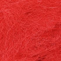 položky Sisal červený, vianočná dekorácia, sisalová vlna 300g