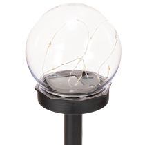položky Záhradné svietidlo, guľové svietidlo s hrotom do zeme pre vonkajšie osvetlenie, 36 cm, 4 kusy