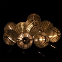 položky Solárna lampová reťaz LED 4,5m biela 10 žiaroviek