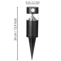 položky Solárne záhradné svetlo s pohybovým senzorom, LED, 34 cm