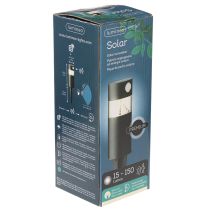 položky Solárne záhradné svetlo s pohybovým senzorom, LED, 34 cm