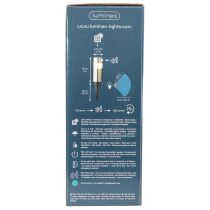položky Solárne záhradné svetlo s hrotom do zeme a LED osvetlením, 34 cm