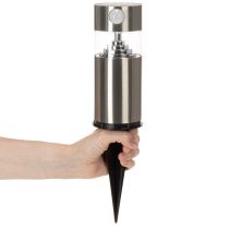 položky Solárne záhradné svetlo s hrotom do zeme a LED osvetlením, 34 cm