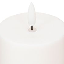 položky Solárna sviečka LED sviečka s časovačom Biela Teplá biela Ø7cm H12,5cm