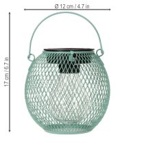 položky Solárny lampáš, dekoratívne LED osvetlenie, úsporné, ideálne na vonkajšie použitie, 12 cm