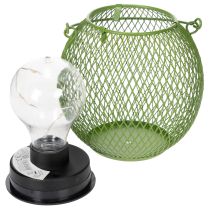 položky Okrúhly LED solárny lampáš, ideálny do záhrady alebo na terasu, atmosférické osvetlenie, 12 cm