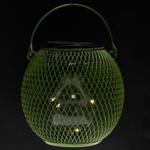 položky Okrúhly LED solárny lampáš, ideálny do záhrady alebo na terasu, atmosférické osvetlenie, 12 cm