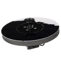 položky Solárne čerpadlo do záhradných jazierok, plávajúca dekoratívna vodná atrakcia s LED diódou, 16 cm