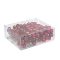 Článok Zrkadlové bobule 20mm červené 140 ks