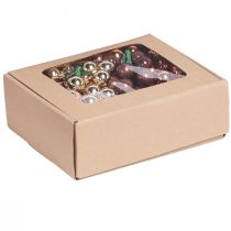 položky Zrkadlo Bobule Sklenený drôt Zlatohnedá Marhuľa Ø20mm 140 ks