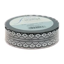 položky Čipková stuha darčeková stuha čierna stuha čipka 28mm 20m