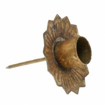Článok Svietnik Adventný veniec na nalepovací tyčový svietnik Ø7cm 4ks