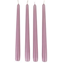 položky Kužeľové sviečky Wenzel sviečky lila 250/23mm 12 ks