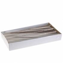 položky Kužeľové sviečky plnofarebná medená metalíza 34mm×240mm 4 ks