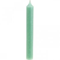 položky Sviečky napichovacie Zelené sviečky Dekorácia na sviečky Jade Ø21/170mm 6ks