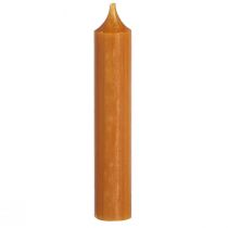 položky Nalepovacie sviečky krátka vosková sviečka v karameli 21x110mm 6 ks