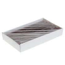 Článok Jednofarebné sviečky, bordové, 34 mm x 300 mm, 4 kusy