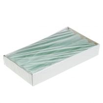 Článok Kužeľové sviečky jednofarebné svetlozelené 34 mm x 240 mm 4 ks
