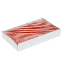 Článok Sviečky Taper oranžovej farby 34 mm x 240 mm 4 kusy