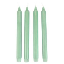 položky PURE Taper Candles Green Emerald Wenzel Candles 250/23mm 4ks