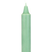 položky PURE Taper Candles Green Emerald Wenzel Candles 250/23mm 4ks