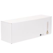 Článok Moderný kužeľovitý svietnik so skleneným valcom a podstavcom, 31 cm