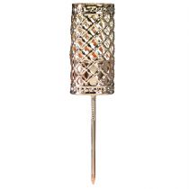 položky Tyčové svietniky, zlaté, Ø22 mm, V10 cm, 4 kusy